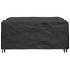 vidaXL Furniture Cover Plain Black 78.74 x 64.96 x 31.50 in 420D
