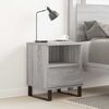 vidaXL Bedside Cabinet Grey Sonoma Engineered wood 15.7 x 13.8 x 19.7 in