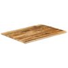 vidaXL Table Top Natural Wood Solid mango wood 35.4x31.5 in
