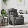 vidaXL Massage Recliner Chair Grey