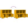 vidaXL Sideboard Mustard Yellow Cold-Rolled Steel Medium Sideboard