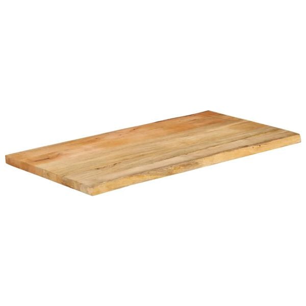 vidaXL Table Top Natural wood grain Solid mango wood 39.4 x 23.6 in