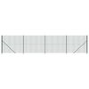 vidaXL Wire Mesh Fence with Flange Green 6.6x32.8'