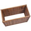 vidaXL Raised Bed Teak Solid Teak Wood Medium Durable Raised Bed