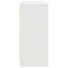 vidaXL Sideboard White Engineered Wood Medium Sideboard Rectangular