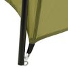 vidaXL Pool Tent Green Polyester fabric with PA coating and steel