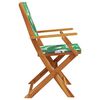 vidaXL Garden Chair Set of 6 Green