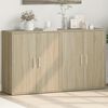 vidaXL Sideboard Sonoma oak Engineered wood Medium Sideboard