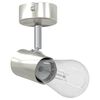 vidaXL Ceiling Spotlight Nickel 2.56 x 2.36 x 4.53 in Metal