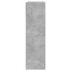 vidaXL Shoe Cabinet Concrete grey Engineered wood 31.5 x 13.4 x 45.7 in