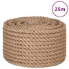 vidaXL Jute Rope 82.0 ' Long 0.63 " Thick