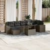 vidaXL Garden Sofa Set Grey