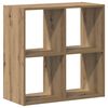 vidaXL Bookcase Artisian Oak Engineered Wood Medium Bookcase