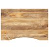 vidaXL Desk Top Solid rough mango wood 39.4x23.6 in Desk Top Rectangular