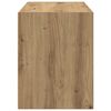 vidaXL Cabinet Artisan Oak Engineered Wood 23.6x12.2x15.7 in Stackable