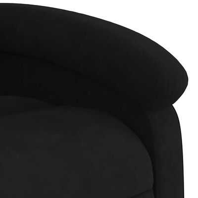Close-up of the chair arm cushion and edge seam