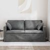 vidaXL Sofa Dark Grey