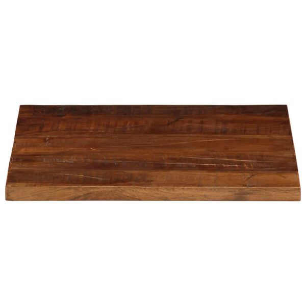 vidaXL Table Top 23.6"x19.7"x1" Rectangular Solid Wood Reclaimed