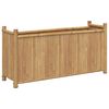 vidaXL Planter Natural bamboo Bamboo 39.4 x 11.8 x 19.7 in