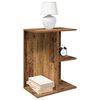 vidaXL Bedside Table Set of 2 Old Wood Engineered Wood Small