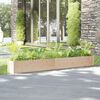 vidaXL Planter Natural Wood Solid Pinewood Large Durable Planter