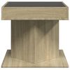 vidaXL Coffee Table Sonoma Oak Engineered Wood Medium Coffee Table