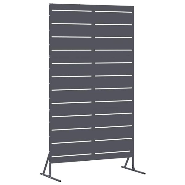 vidaXL Privacy Screen Anthracite 39.37 x 19.69 x 70.87 in Steel