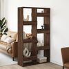 vidaXL Room Divider Brown Oak Engineered Wood Room Divider Rectangular