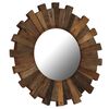 vidaXL Mirror Varies Reclaimed wood Medium Wall mounting Mirror