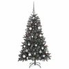 vidaXL Artificial Christmas Tree with 150 LEDs Green 59.06 in
