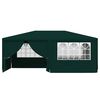 vidaXL Party Tent Green Polyethylene 13x20 ft Durable Party Tent