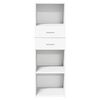 vidaXL Highboard White Engineered wood Medium Highboard Rectangular