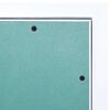 vidaXL Access Panel with Aluminum Frame and Plasterboard 11.8"x23.6"