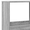 vidaXL Room Divider Grey sonoma Engineered wood 39.4 x 13.0 x 68.9 in