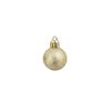 vidaXL Christmas Ball Set of 100 Silver, Gold Plastic