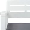 vidaXL Patio Bench Light Weight Garden Bench Rectangular Modern