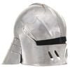 vidaXL Medieval Knight Helmet Antique Replica LARP Silver Steel
