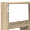 vidaXL Wall Cube Shelf Sonoma Oak Engineered wood Medium Wall Cube Shelf