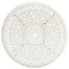 vidaXL Bistro Set White Cast Aluminum 5 Piece Set Durable Bistro Set