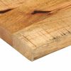vidaXL Table Top Natural Solid mango wood 19.7x7.9 in Durable