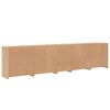 vidaXL Sideboard Sonoma Oak Engineered Wood Large Sideboard