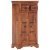 vidaXL Sideboard Brown Solid acacia wood 19.7 x 11.8 x 39.4 in Sideboard