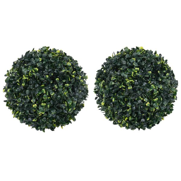 vidaXL Artificial Boxwood Ball Mixed Green Polyethylene Large