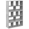 vidaXL Room Divider Grey Sonoma Engineered wood Medium Room Divider