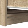 vidaXL Sideboard Sonoma Oak Engineered Wood 39.4 in x 13.8 in x 29.9 in
