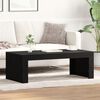 vidaXL Coffee Table Black Engineered Wood