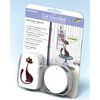 InnovAdvance Cat Doorbell White Plastic and Rubber Compact Portable