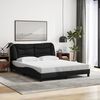 vidaXL Bed Frame Black