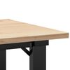 vidaXL Coffee Table Natural wood Solid pine wood 19.7x19.7x13.8 in