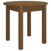 vidaXL Coffee Table Honey Brown Solid Pine Wood Compact Durable